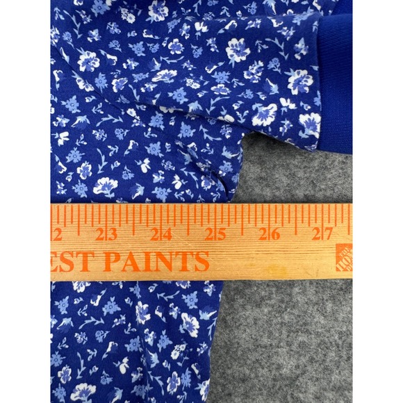 Polo Ralph Lauren Men Classic Fit Floral Print Polo Shirt Blue XL - Picture 6 of 7